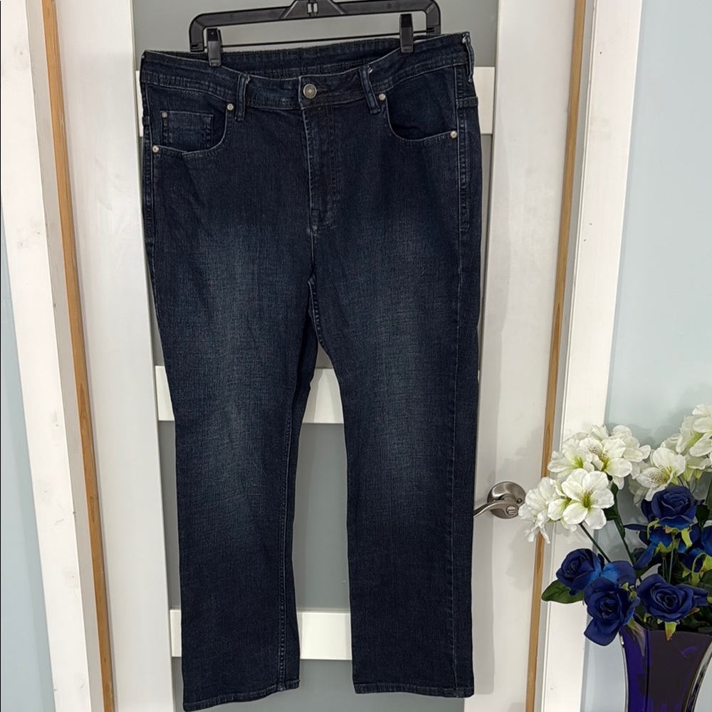 Jackson-X Men's Navy Blue Jeans